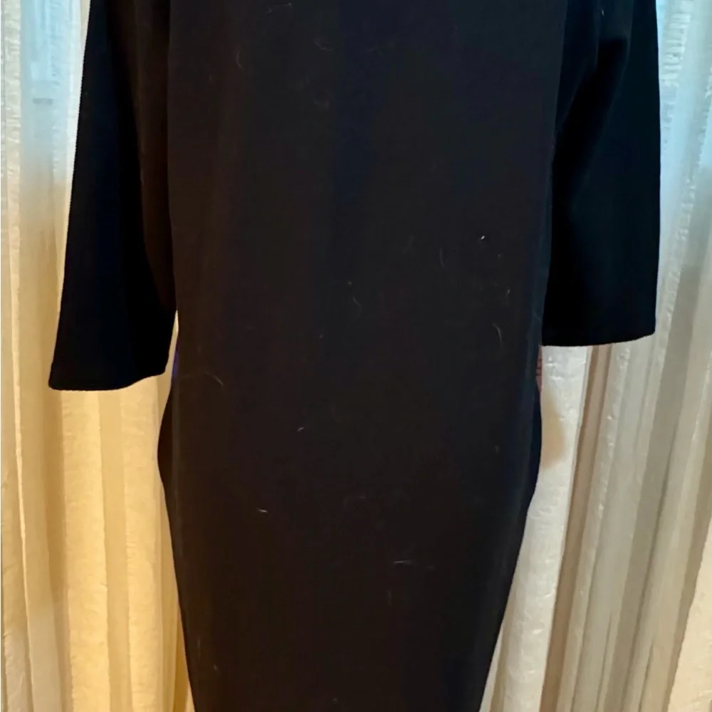 Elegant Blue and Brown Maxi Dress, Elegant style, size Medium - Picture 11 of 16